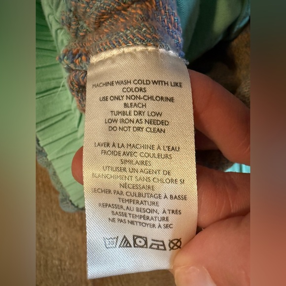 Free People Solar Flare Baja Stripe Cuff Shorts In Ocean Blue Sz L - Picture 9 of 11